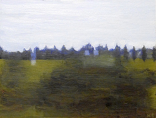 View (5), 2013  17 x 22.5 cm  Oil on panel  SOLD
