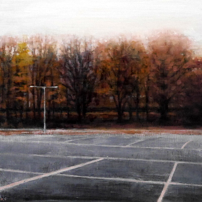 Untitled 2, 29 x 29 cm, oil on panel
