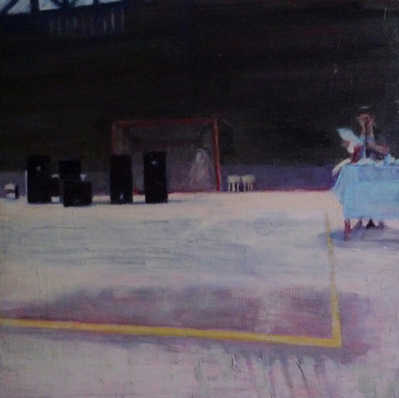 San Gerado (12), 2012  28.5 x 28.5 cm  Oil on board